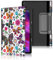 XFDSFDL® Protective Cover for Lenovo Yoga Tab 11 YT-J706F (11 Inch) Ultra Thin PU Leather Flip Case Butterfly Pattern with Built Stand Auto Wake/Sleep Holster Device Shell, 02