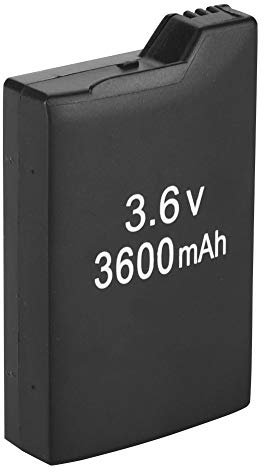 Wiederaufladbarer Akku 3, 1000 mAh 3,6 V Li-Ionen-Akku für PSP 1000 6 V Controller 600 mAh Kann im Spiel PSP1000 verwendet werden