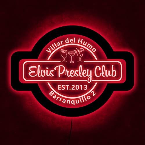 souleather Panneau néon de boîte de nuit, panneau de boîte de nuit personnalisé, panneau LED de boîte de nuit, panneau lumineux de boîte de nuit, décoration de boîte de nuit, panneau personnalisé de