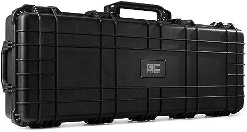 Power Dynamics GIGCASE38T Hard Shell Trolley Case with Pick and Pluck Foam 1140x410x155mm, Waterproof, Lockable Storage for DJ, Camera, Drone, Airsoft Gear, Large Universal Equipment Flight Case