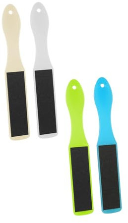 minkissy 4stücke Pediküre-fußraspel Hand-fußfeile Fußpflege-trimmer Pediküre-hautschrubber Sicheres Fußhautfeilen Hornhautentferner Für Fußsohle