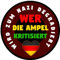 Sammys Shirt Store Wer die Ampel kritisiert Wird zum Nazi degradiert Aufkleber 10 cm