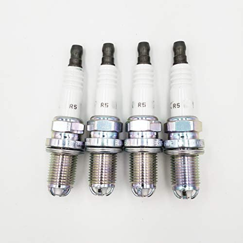 Kfz-Zündkerzen 4pcs / lot 12120037607 BKR6EQUP Zündkerze Kompatibel mit BMW M54 M62 E38 E65 E34 E36 E39 E46 Autoteile