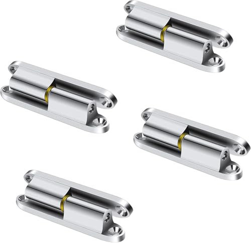 Renovierbänder, für Innentüren zum Aufschrauben, Zimmertür Türband, Aufschraubband, 4 Stück Renovierbänder, 80mm Türscharniere