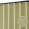 MIULEE Leinen Texturiert Duschvorhang 120x200 cm limonengrün, Schwerer Hotel Luxus Polyester Wasserdicht Duschvorhänge, Antischimmel Waschbar Stoff Badvorhang für Badezimmer mit 8 Ringe