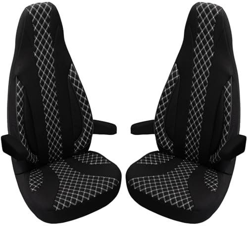 BREMER SITZBEZÜGE Wohnmobil Schonbezüge für Ford Transit Custom Vanestro Pacific Titanium WPL408