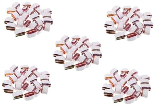 VICASKY 120pcs Paper Props Mouth Coils Stage Tricks Gimmick Circus Party Decorations Props