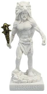 Herkules-Gott-Statue, antike griechisch-römische Mythologie-Skulptur, 15 cm