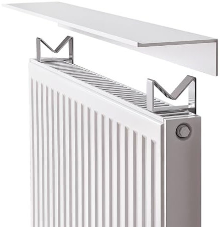 éTagèRe De Radiateur Tablette De Radiateur Étagère pour passer sur le radiateur, 40 50 60 70 80 CM, couvercle pour radiateur de chambre à coucher, plaque de recouvrement de chauffage avec support pour