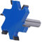 Fafeicy Grado Industriale 6 T Tipo di Classificazione Bit Router 12 Mm Vista per Progetti di Carpenteria