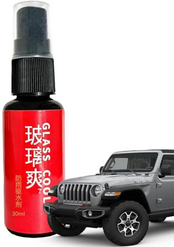 Agente Impermeabilizante Para Parabrisas - Recubrimiento En Aerosol De 30 Ml | Repelente De Agua Para Vidrios | Mejora La Visibilidad Al Conducir En Ventanas De Coche, Removedor De Película Para Espej