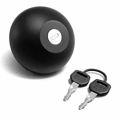 EVRBUL Locking Fuel Petrol Diesel Cap with 2 Keys Compatible with Renault Master Captur Clio Kangoo Megane Twingo Nissan Interstar Laguna Lodgy Vauxhall Movano Fuel Tank Cap Replace#: 7701471585