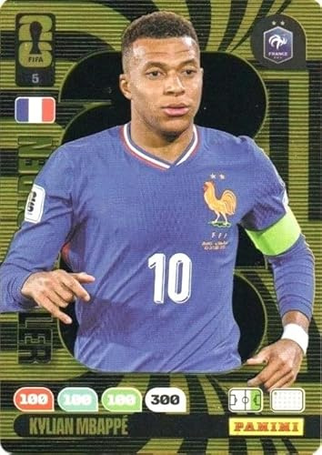 Adrenalyn XL World Cup 2026 - Kylian Mbappe Frankreich Golden Baller Trading Card