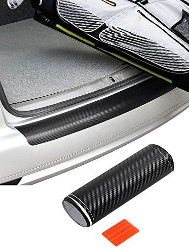 Ladekantenschutz-Folie Lack Schutz Kratzer Carbon Schwarz passend für ALLE FAHRZEUGE