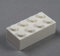 Lego® Classic Basic City 3001 2x4 Steine in Weiss - 50 Stück - Perfekt für Kreative Bauvorhaben und Lego® Projekte