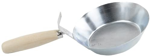 Galvanized Bucket Scoop 170mm Masonry Dipper Pan Spoon Professional DIY Hanger