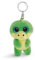 NICI 45543 Glubschis Schlüsselanhänger Drache McDamon 9cm, große Glitzeraugen, Plüschtier mit Schlüsselring, grün/gelb