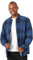 Wrangler Authentics Men's Long Sleeve Sherpa Lined Shirt Jacket, Admiral Blue, XL
