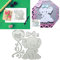 ECMQS Süßer Elefant Stanzschablone, DIY Scrapbooking Prägeschablonen Stanzformen Schablonen Für Scrapbooking