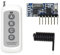 QIACHIP Modules RF sans Fil RX480E 433mhz émetteur et récepteur 4 canaux avec 1527 Code d'apprentissage pour télécommande arduino