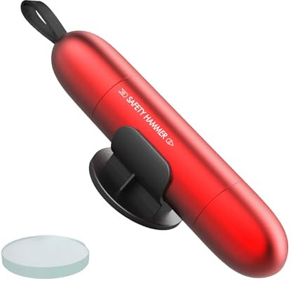 PUEZOKLY New 2 in 1 Safety Hammer Emergency Car Escape Tool - Seat Belt Cutter and Car Glass Window Breaker