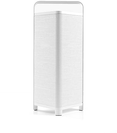 Escape P6 Bluetooth Outdoor/Garten Lautsprecher (IPX4 wetterfest, kabellos, tragbar, 16h Akkulaufzeit, 60 Watt) Weiß