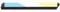 BRILONER Leuchten - LED Unterbaulampe schwenkbar, CCT Unterbauleuchte Küche, Farbtemperatur einstellbar, Schrankleuchte, Schwarz, 54,5 cm, 2224-015