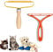 LEBEXY Tragbarer Fusselentferner | Tierhaarentfernungsbürsten | Teppichschaber | Lint Remover für Kleidung, Gewebte Mäntel, Tierhaar (Holzmaserung+Orange)