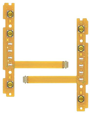 SL & SR Button Membrane Ribbon Flex Cable Replacement Parts, compatible with Nintendo Switch HAC-001 Controllers