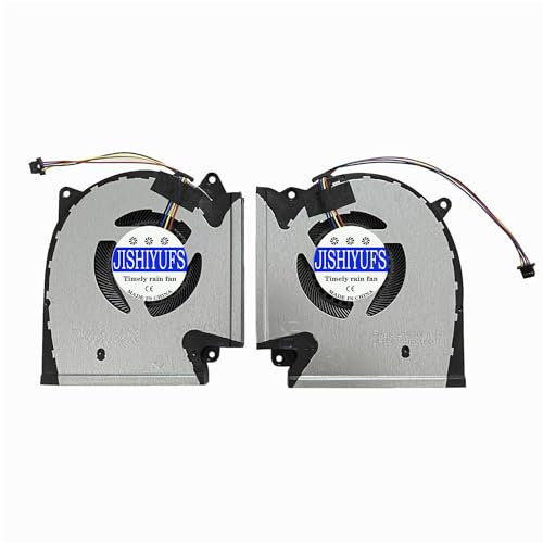 JISHIYUFS Nouveau CPU+GPU Ventilateur de Refroidissement pour Asus ROG Strix G513IC G513IE G513IH G513QC G513QE G713IC G713IE G713IH G713QC G713QE Series DFS5K221153715 FNAC DFS5K223052835 FNAD DC5V