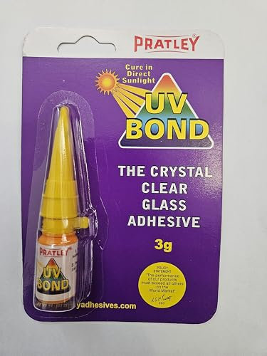 Pratley UV Bond – Crystal Instant Glass Adhesive