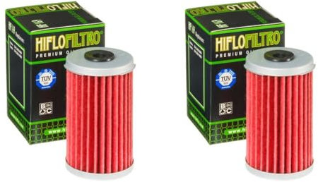 DB PARTS Set di 2 filtri olio compatibili con LML Vespa 125 Star DLX 2T 2005