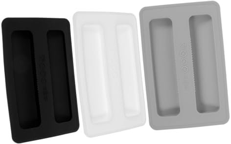 KICHOUSE 3stücke Teiliges Silikon-toaster-cover Schutzabdeckung Für Toaster Und Brotbackautomaten Und Schmutzschutz Und Universelle Für Täglichen Gebrauch