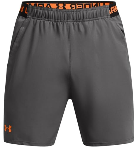 Under Armour Mens Ua Vanish Woven 6in Shorts Gym Grey L