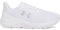 Under Armour UA W Charged Pursuit 4, Zapatillas para Correr Mujer, White/White/Metallic Silver, 40.5