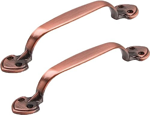 Schrankgriffe, Schubladengriffe, Hardware Moderne Küchenschranktürgriffe, gewölbte Zuggriffe, Möbeltürgriffe, Schrankgriffknöpfe, Zinklegierungsbeschläge, for Kleiderschrank, Schrankschublade, 2er-Pac