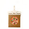 R&G - Pala de pizza deslizante de 12 pulgadas, mango desmontable, entrega perfecta de tabla de pizza para hornos de interior y exterior, pala de pizza, mango deslizante, madera antiadherente, fácil