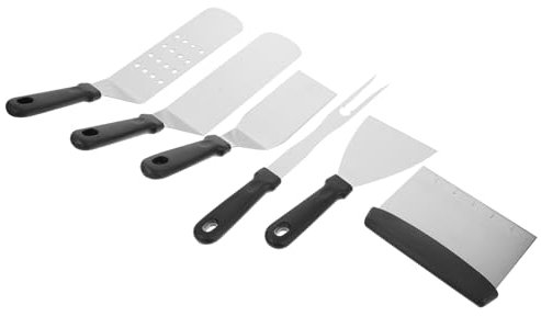 Amosfun 1 Juego De Herramientas para Barbacoa Kit De Cocina para Parrilla Aire Libre Accesorios para Acampar Parrilla para Acampar Accesorios para Barbacoa Herramientas para