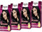 Palette Intensiv Creme Coloration 1-1/909 Blauschwarz (4 x 115 ml), permanente Haarfarbe für leuchtende, langanhaltende Farbbrillanz & 100% Grauabdeckung