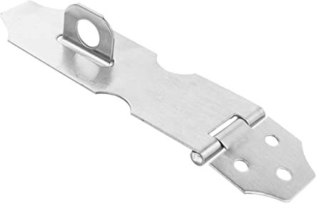 NUOBESTY Lot de 20 serrures de porte en acier inoxydable avec loquet intérieur et fermoir de porte en acier inoxydable