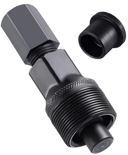 Kurbelabzieher Fahrrad,Fahrrad Kurbelabzieher,Tretlager Fahrrad Kurbel,Tretkurbel Abzieher Kompakter,Kurbelgarnitur Tool,Kurbelarm Ziehen,für Bicycle Pedal Gewinde Crank Wartung Entferner(Schwarz)