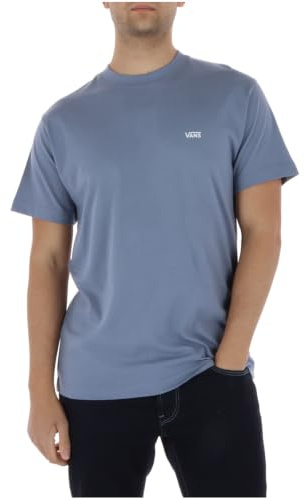 Vans Herren Logo-T-Shirt Für Die Linke Brust, Black
