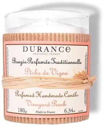 Durance - Duftkerze Weinpfirsich 180 g
