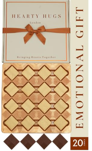 Chocolates Gift Box | Chocolate Gifts for Women, Men, Her, Him | 20 Luxury Assorted Chocolates | Box of Chocolates | Chocolate Hamper | Chocolate Selection Gift Box | Birthday, Thank You, Anniversary