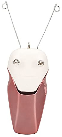 Sonew Elektrischer Gesichtshaarentferner für Frauen, Wiederaufladbarer Baumwollfaden-Epilierer mit USB-Ladeanschluss, Ergonomisches Design für Oberlippe, Kinn, Nacken, Arme, Siche