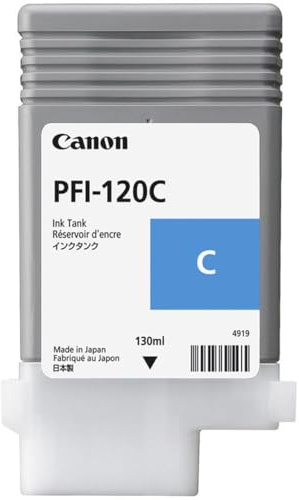 Canon PFI120C passend für IPF TM200 Tinte Cyan 2886C001 130ml