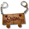 Sisters Wooden Jigsaw Puzzle Set Keyring Gift