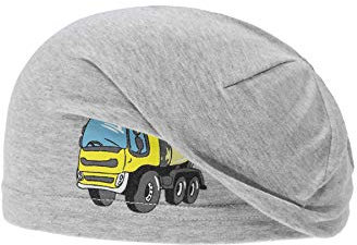 Döll Baby-Jungen Bohomütze Jersey Mütze, Grau (Light Gray Melange|Gray 8100), (Herstellergröße: 49)