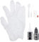 AGT Reparaturkleber: Reparatur-Set aus Sekundenkleber und schwarzem Granulat, je 10 ml (Modellbau-Kleber extrem extrastark, Industriekleber & Granulat, Reparaturset)