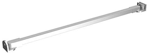 vidaXL Duschwand Stabilisierungsstange Stabilisator Haltestange Wandhalterung Dusche Duschabtrennung Duschtrennwand Edelstahl 57,5cm